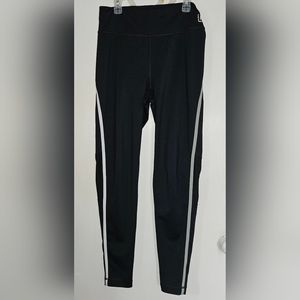 Fila work out pants size Medium black white light gray